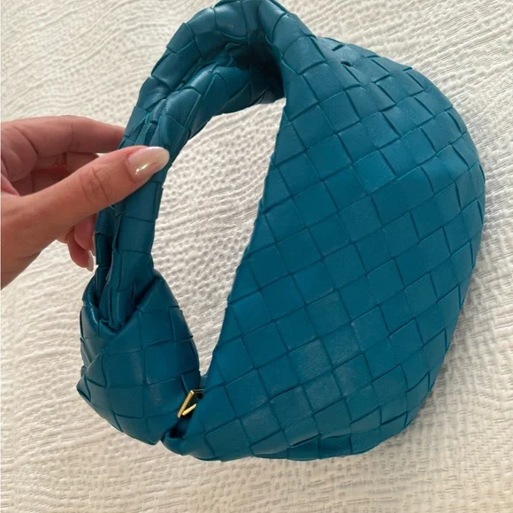 BOTTEGA VENETA Blue mini Jodi Bag - Picture 4 of 13